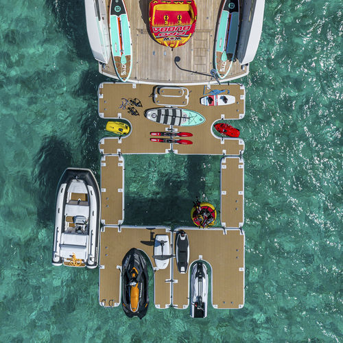 Schwimmbecken mit Auftrieb - SEARAFT - Modular / für Yacht