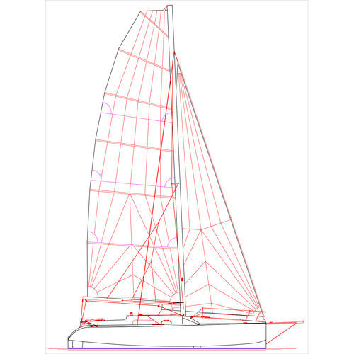 Trimaran - 1003 - Libertist - für Kreuzfahrten / Carbon