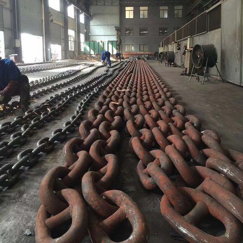 Kette für Schiffe - Grade 3 - Wuhan Jiangnan Anchor Chain CO,.LTD - für Boot / Anker / Stegglied