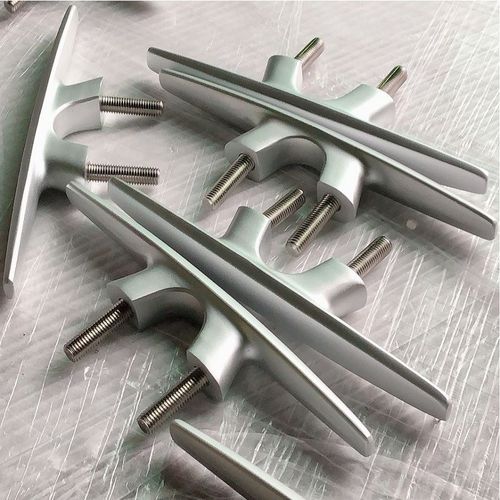 Klampe für Boot - L408 - Foshan 1 Boat Hardware Co., Ltd. - flach / Aluminium