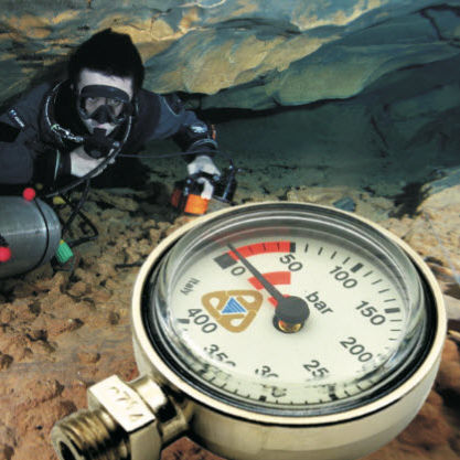 Tauchmanometer - Hippo 1 SPG - AKUANA