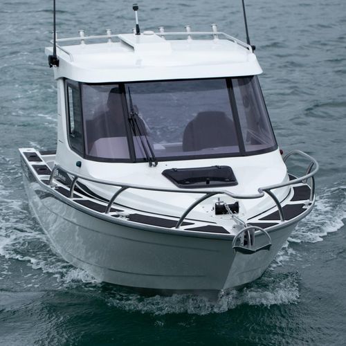 Angelboot für Tagesfahrten / Außenborder - 616 GAME KING - Extreme Boats EU Ltd. - mit Steuerhaus / Aluminium / max. 5 Personen