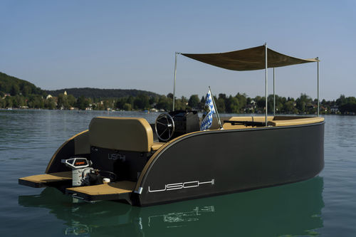 Außenborder-Konsolenboot - ZX 20 - Futuro Boats - elektrisch / Benzin / mit Mittelkonsole