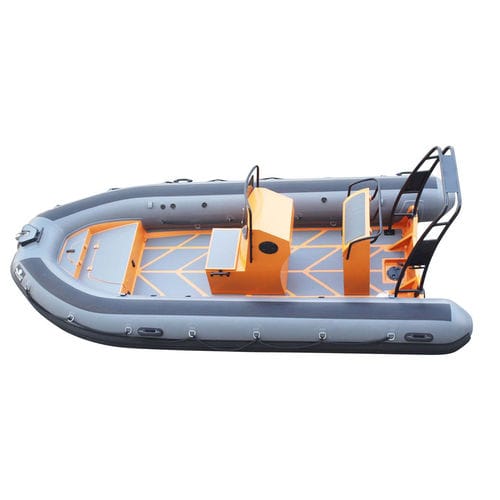 Außenborder-Schlauchboot - 16 HEAVY DUTY - MS Marine GmbH - halbstarr / Open / mit Mittelkonsole
