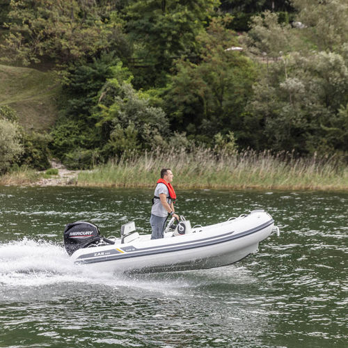 Außenborder-Schlauchboot - LUX 12 - MS Marine GmbH - RIB / Open / mit Seitenkonsole