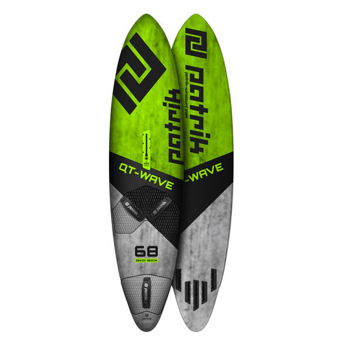 Wave-Windsurfboard - qt Series - Creaglobe GmbH - Geschwindigkeit / Quad Fin
