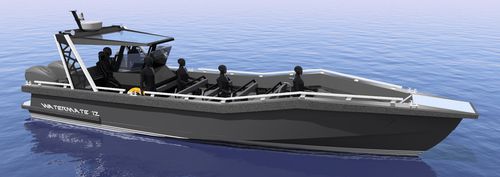 Ausflugsboot Berufsschiff - AO12 Safari - Larsen Boat Yard - Taxiboot / Tourismusboot / Innenborder