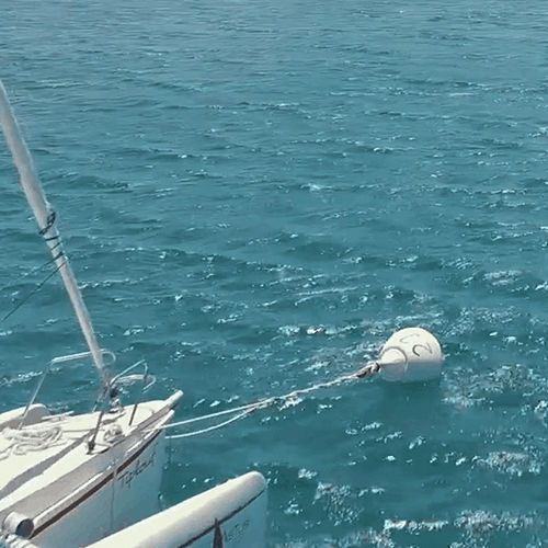 Boje für Ankerplätze - OceanSpot  - NauticSpot - Hochsee / oval / weiß