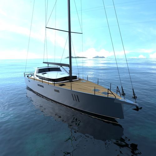 Segelyacht für Kreuzfahrten - 50 HURLANTS - META YACHTS - Expedition / 3 Kabinen / 2 Kabinen