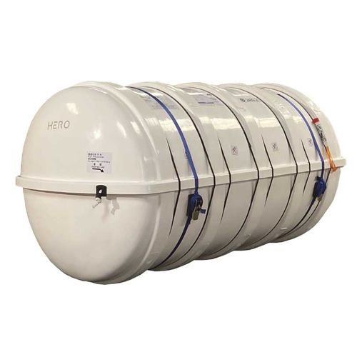 Rettungsinsel für Schiffe - 140275 - HERO LIFESAVING EQUIPMENT - Küste / Sechssitzer / 10 Plätze