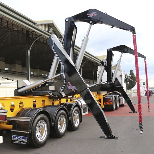 Container-Anhänger - HC4020-DC-DL - SWINGLIFT - Seitenhub