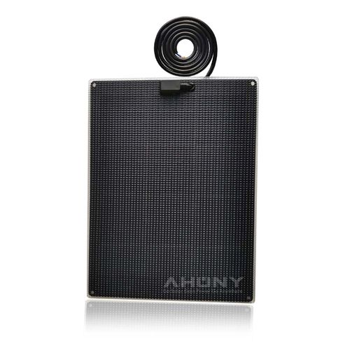 Semiflexibles Solarpanel - eMarvel 40w - SHENZHEN AHONY POWER CO.,LTD - monokristallines Silicium / 32 Zellen / für Boot