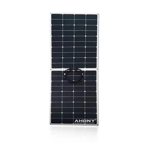 Semiflexibles Solarpanel - eGo S145w HF - SHENZHEN AHONY POWER CO.,LTD - monokristallines Silicium / 40 Zellen / für Boot