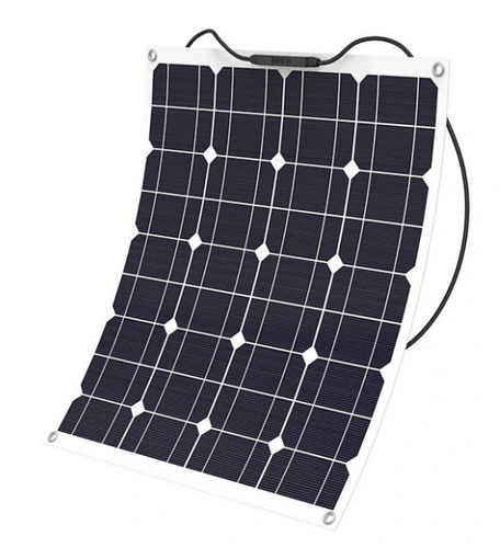 Semiflexibles Solarpanel - eGo m50W - SHENZHEN AHONY POWER CO.,LTD - monokristallines Silicium / 36 Zellen / für Boot