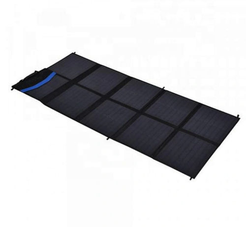 Zusammenklappbares Solarpanel - eMobi F10 - SHENZHEN AHONY POWER CO.,LTD - monokristallines Silicium / tragbar / leicht