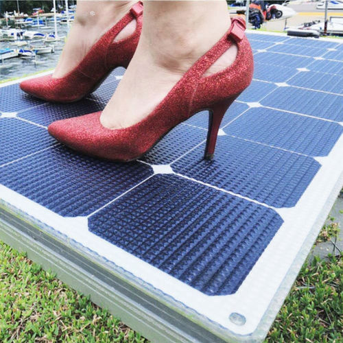Starres Solarpanel - eMarvel-240w - SHENZHEN AHONY POWER CO.,LTD - monokristallines Silicium / 66 Zellen / für Boot