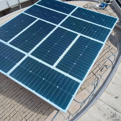 Starres Solarpanel - eMarvel M60W - SHENZHEN AHONY POWER CO.,LTD - monokristallines Silicium / 32 Zellen / für Boot