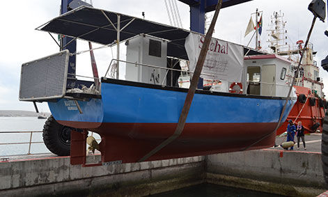 Innenborder-Trawler - NAUTILUS - Sachal Shipyard - mit Steuerhaus