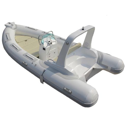 Außenborder-Schlauchboot - SK-RIB520C - qingdao sk marine & equipments - halbstarr / mit Mittelkonsole / Open