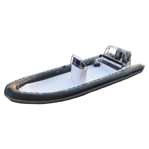 Außenborder-Schlauchboot - 8.8m - qingdao sk marine & equipments - zweimotorig / halbstarr / mit Mittelkonsole