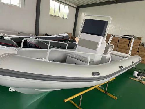 Außenborder-Schlauchboot - RIB680 - qingdao sk marine & equipments - Benzin / halbstarr / Open