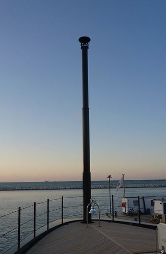 Teleskopischer Mast - Advanced Mechanical Solutions - für Yacht / Carbon