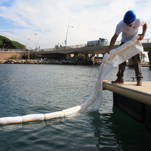 Sperre zur Schadstoffbekämpfung - PO88-02 series - Pollustock - saugfähig / für Hafen / für Fluss