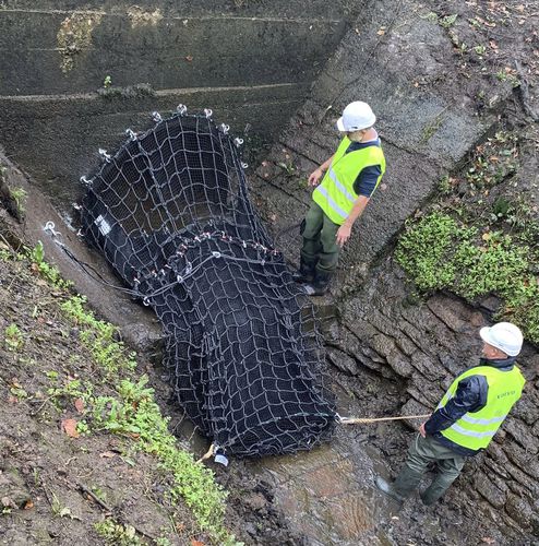 Netz zur Abfallsammlung - HR-1000 - Pollustock
