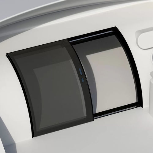 Tür für Yacht - Elite Curve - parema - für Boot / Schiebe / gebogen