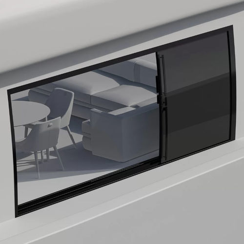 Tür für Yacht - Mega - parema - für Boot / Schiebe / Glas