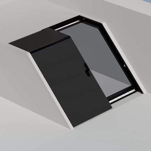 Tür für Yacht - Compact Access - parema - für Boot / Aluminium / Acryl