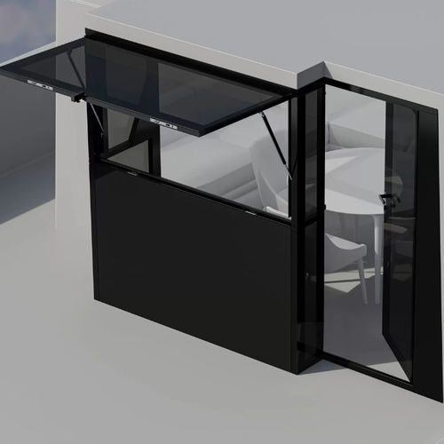 Tür für Yacht - Serenity - parema - für Boot / Glas / Aluminium