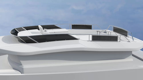 Windschutzscheibe für Boote - Sky - parema