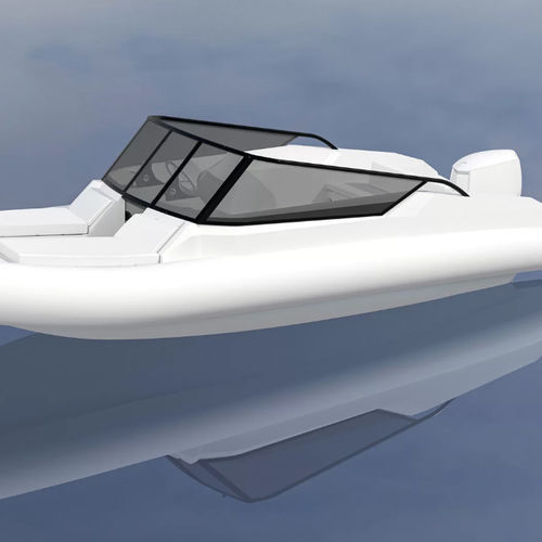 Windschutzscheibe für Boote - Rider - parema