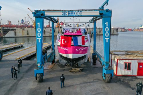 Trawler - FVT120 - Nova Shipyard - glasfaserverstärkter Verbundstoff / Stahl