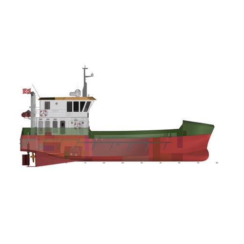 Boot für Aquakulturen Berufsschiff - FSV240 - Nova Shipyard - Stahl
