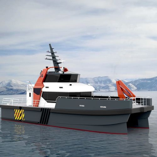 Crewboot-Berufsschiff - WX240  - Nova Shipyard - Serviceboot für Windpark / Katamaran / Diesel/Elektro-Hybrid