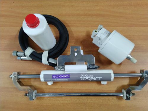 Lenkung für Motorboot - RAPID PRINCE - Mac-N-Hom Marine Equipments P Ltd - für Außenborder / hydraulisch