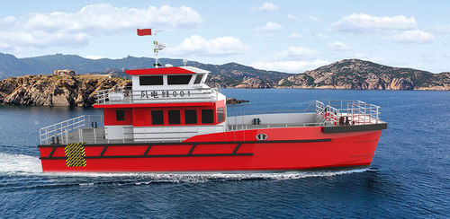 Serviceboot für Windpark Berufsschiff - 24.5 - JIANGLONG SHIPBUILDING CO., LTD. - Katamaran / Aluminium