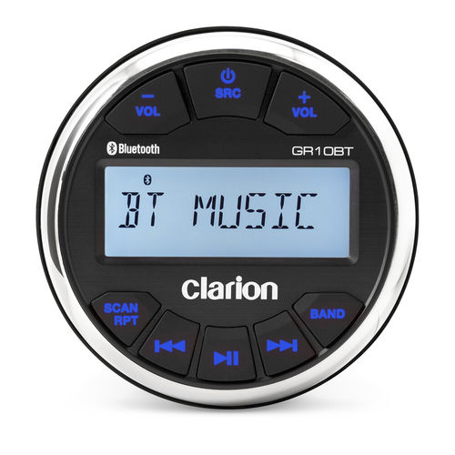 A Audio-Player für Boote - GR10BT - Clarion Marine - FM / MP3 / USB