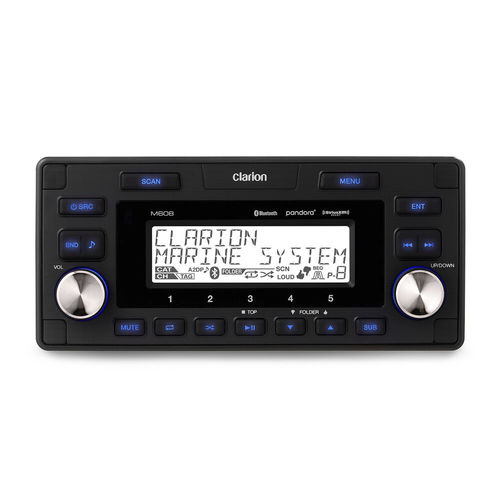 A Audio-Player für Boote - M608 - Clarion Marine - FM / MP3 / USB