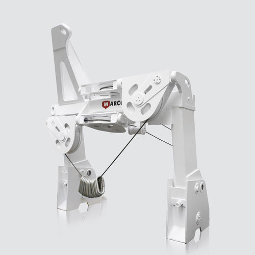 Davit für Schiffe - TH COMPANY - hydraulisch / versenkbar