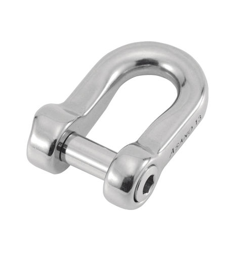 Gerader Schäkel für Schiffe - AK1825 series - ASANO GLOBAL CO. LTD. - Verbindung / Edelstahl