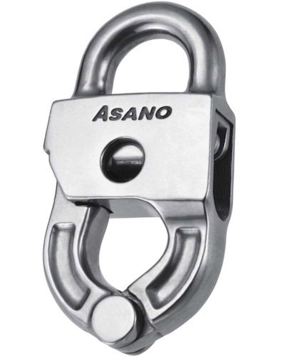 Gerader Schäkel für Schiffe - Auto Shackle (quick-release) - ASANO GLOBAL CO. LTD. - für Ringwadenfischerei / Edelstahl / schnelllösbar