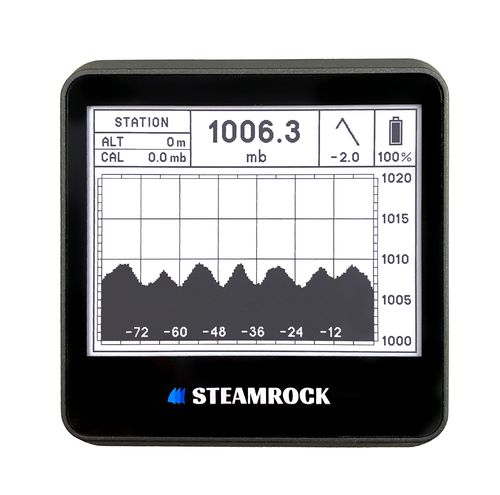 Digitaler Barograph - Dark Gray - Steamrock