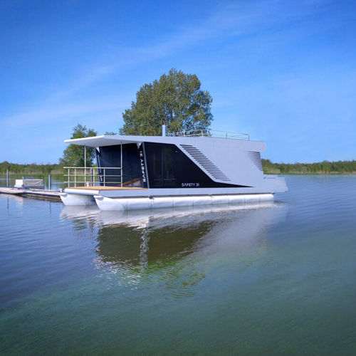Katamaran-Hausboot - Catamarans-HT - Innenborder