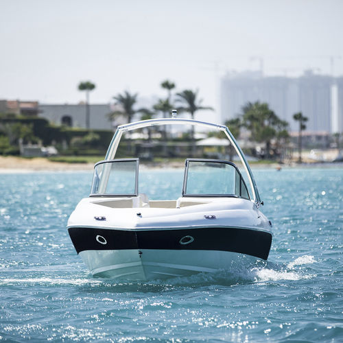 Innenborder-Runabout - ARROW - DOLPHIN SPEED BOATS - mit Doppelkonsole / Bowrider / Open