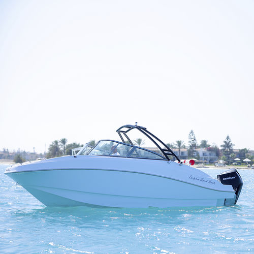 Außenborder-Runabout - LEGEND - DOLPHIN SPEED BOATS - mit Doppelkonsole / Bowrider / Open