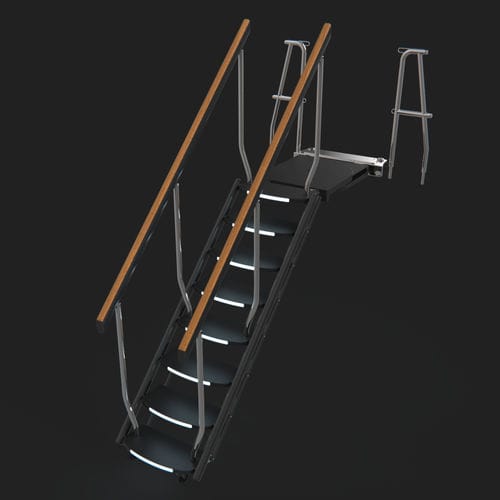 Treppe für Yacht - HEIMDALL - CMP Engineering