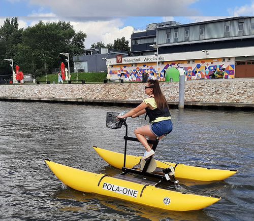 Einpersonen-Wasserfahrrad - PolaOne - Enco Paweł Podolski - aufblasbar / zerlegbar